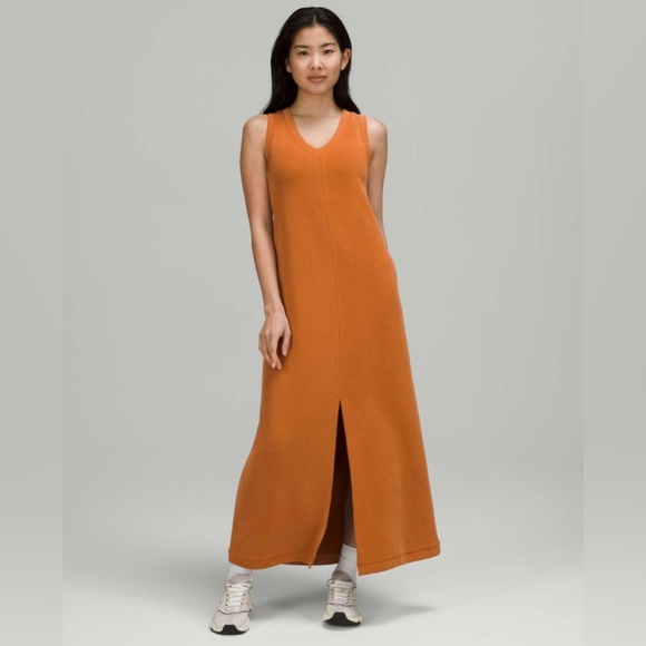 lululemon athletica Dresses & Skirts - Lululemon Ease of it All V-Neck Midi Dress